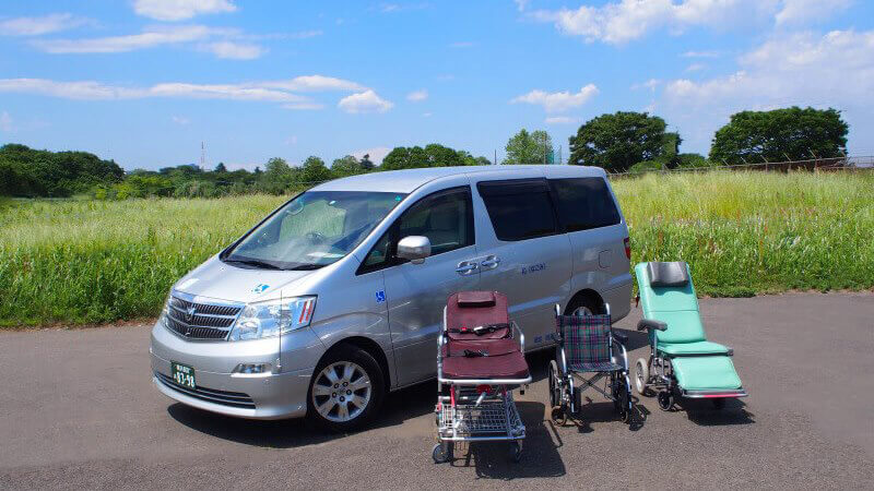 車両 設備 横浜介護タクシー和 なごみ 横浜市瀬谷区の介護タクシー 民間救急